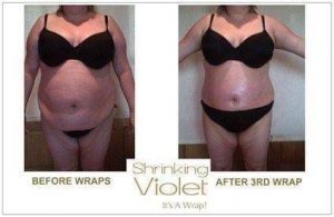 Shrinking Violet Wrap